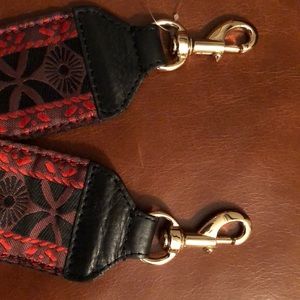 New Rebecca Minkoff 46” Embroidered Bag Strap.